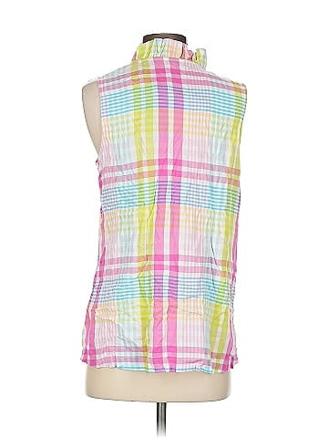 Crown & Ivy Sleeveless Button-Down Shirt (view 2)