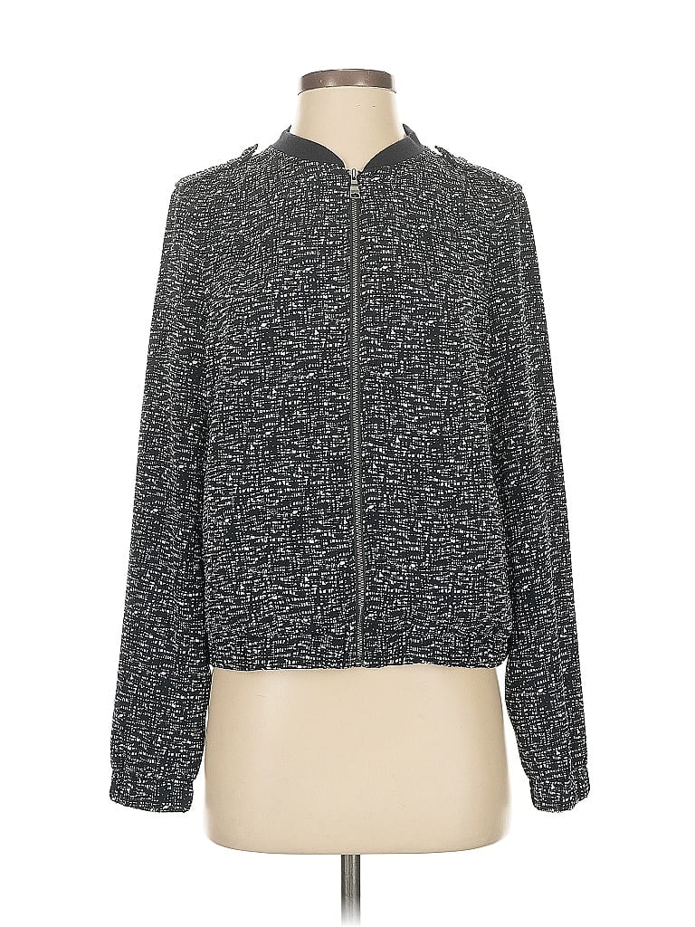 Pre-owned Banana Republic Factory Store Jacket In Gray