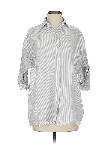PPLA Clothing 3/4 Sleeve Button-Down Shirt (view 1)