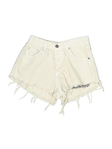 Mustard Seed Denim Shorts (view 1)