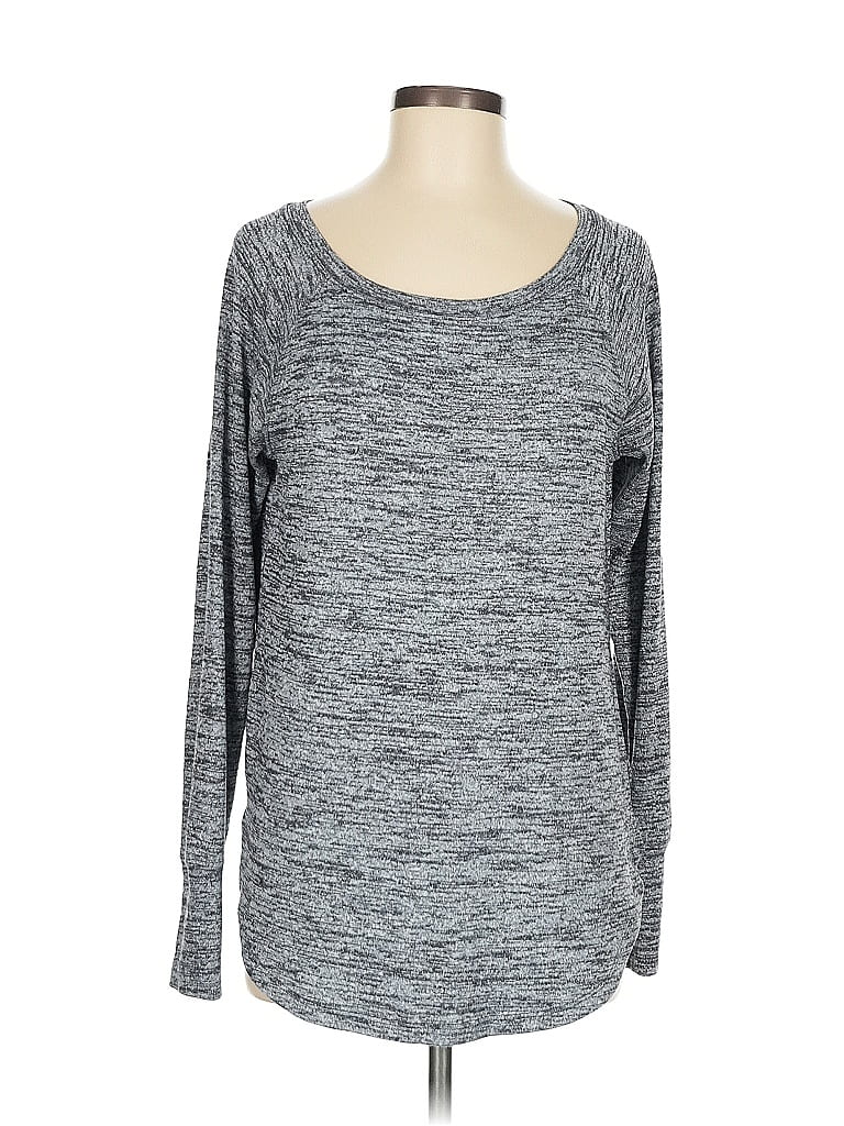 Click to view more detailed imagery on our partner's website Pre-owned Athleta Pullover Sweater In Gray