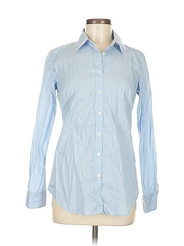 Ann Taylor Long Sleeve Button-Down Shirt (view 1)