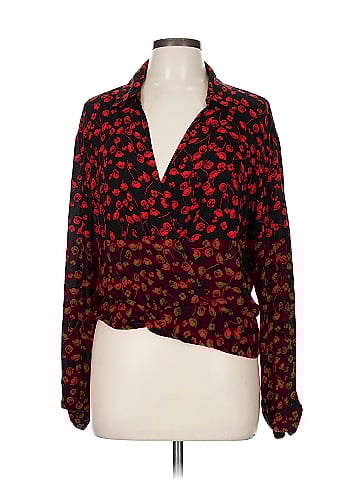 Free Press Long Sleeve Blouse (view 1)