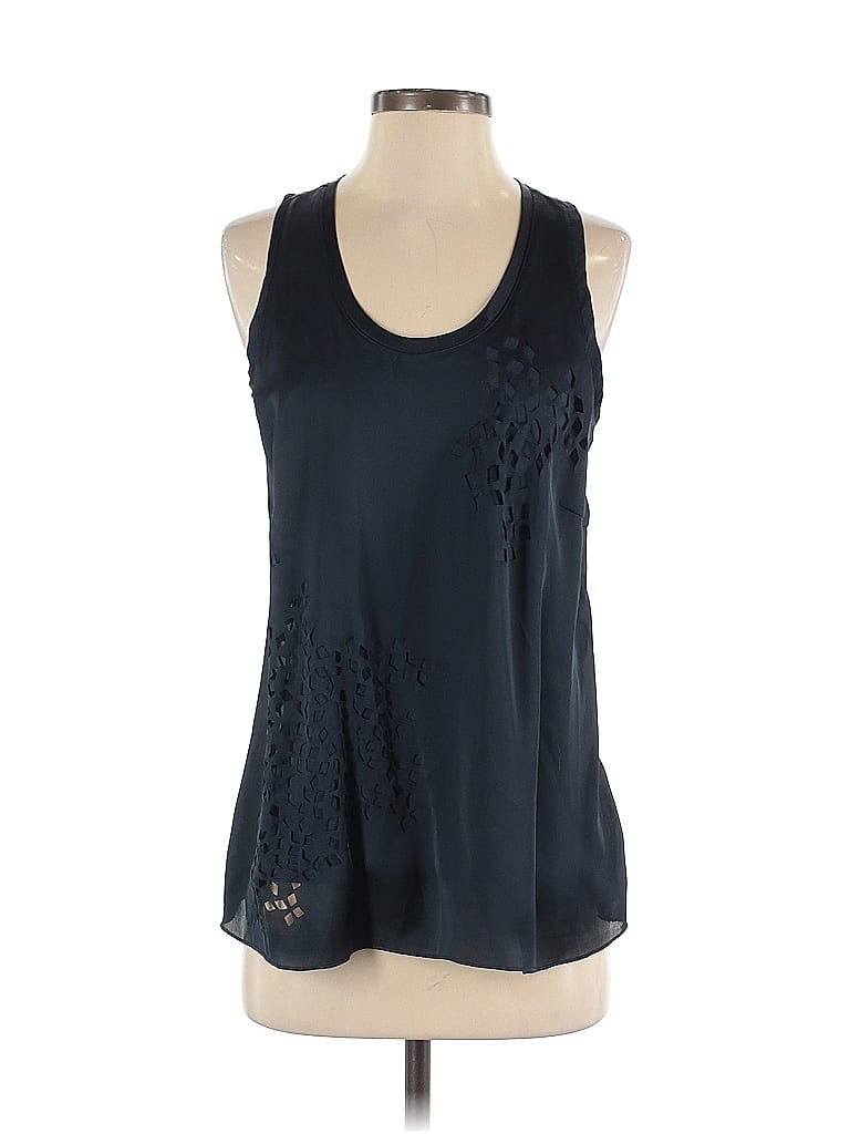 Pre-owned Gap Sleeveless Blouse In Blue