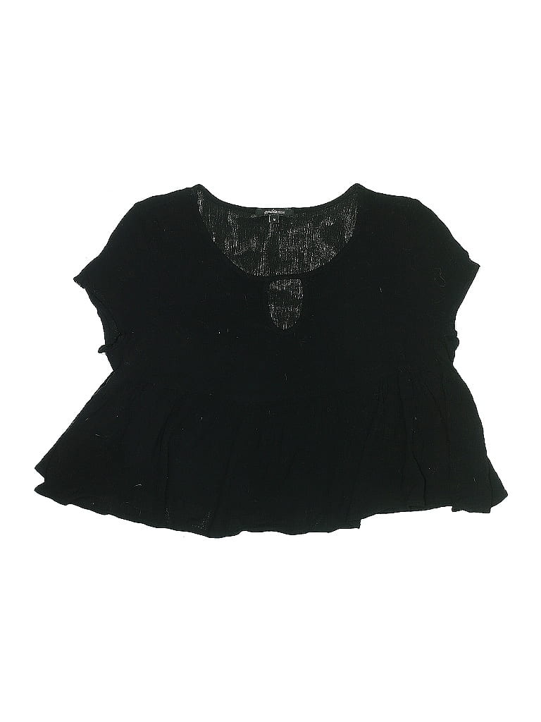 Pre-owned Ambiance Kids' Short Sleeve T-shirt In Black