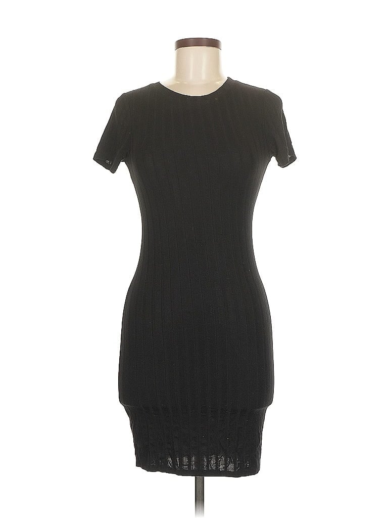 Pre-owned Fashion Nova Casual Dress In Black