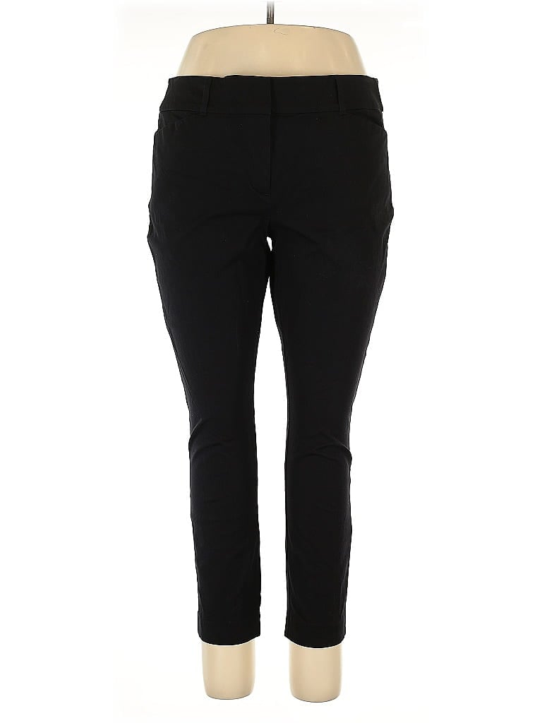 Pre-owned Ann Taylor Loft Outlet Active Pants In Black