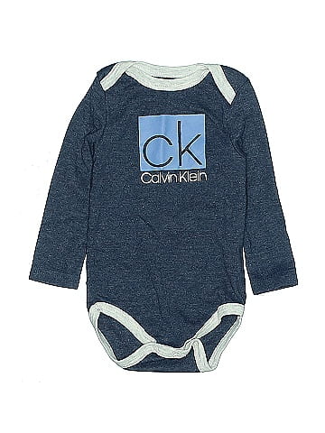 Calvin Klein Long Sleeve Onesie (view 1)