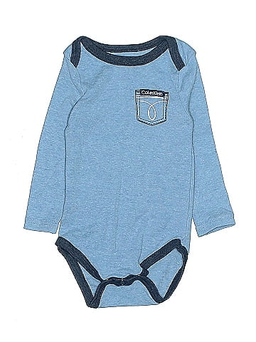 Calvin Klein Long Sleeve Onesie (view 1)