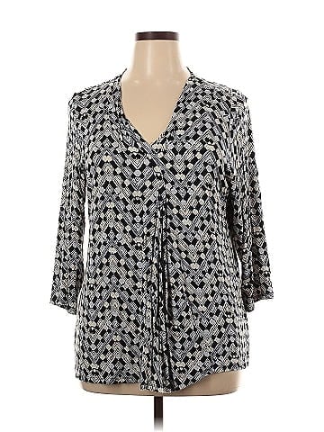 Dana Buchman 3/4 Sleeve T-Shirt (view 1)