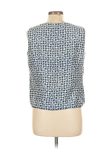 Robbie Bee Sleeveless Silk Top (view 2)