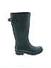 FitFlop Black Green Rain Boots Size 5 - photo 1