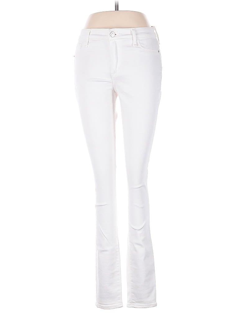 Click to view more detailed imagery on our partner's website Pre-owned Abercrombie & Fitch Jeans In White