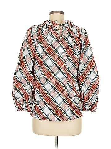 J.Crew 3/4 Sleeve Blouse (view 2)