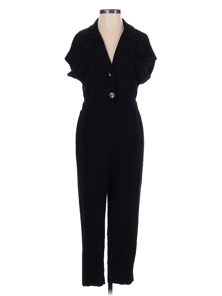 Pre-owned Bebe Jumpsuit In Black