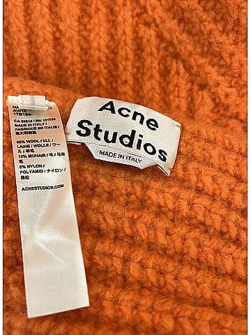 Acne Studios Hana Short Chunky Scarf (view 2)