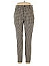 Ann Taylor LOFT Houndstooth Gray Tan Casual Pants Size 10 - photo 1