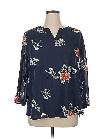 Fun2Fun 3/4 Sleeve Blouse (view 1)