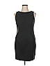 AB Studio Solid Black Cocktail Dress Size 14 - photo 1