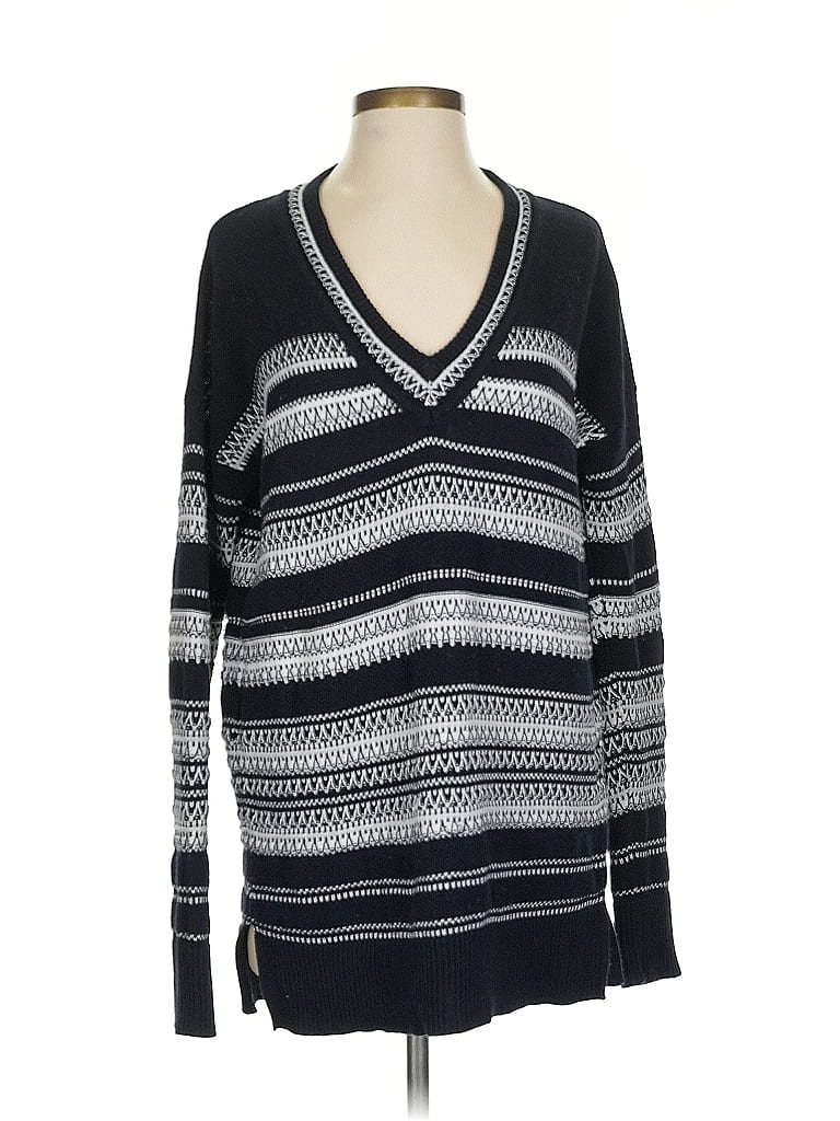 Pre-owned Vince Pullover Sweater In Black