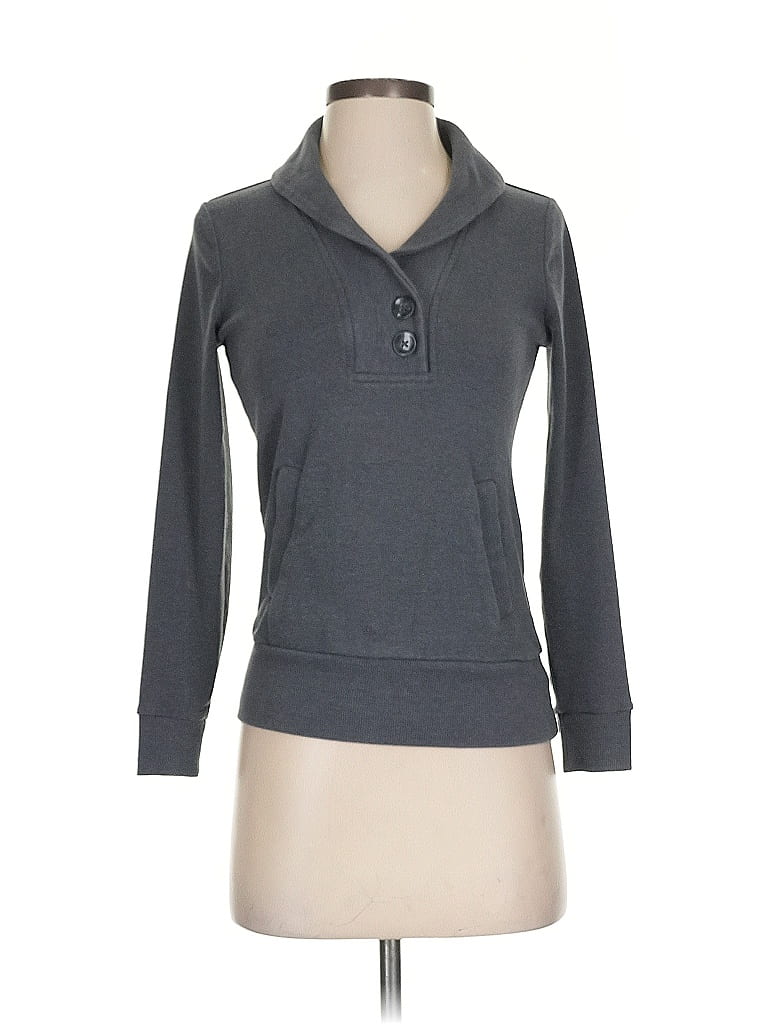 Pre-owned Banana Republic Factory Store Sweatshirt In Gray