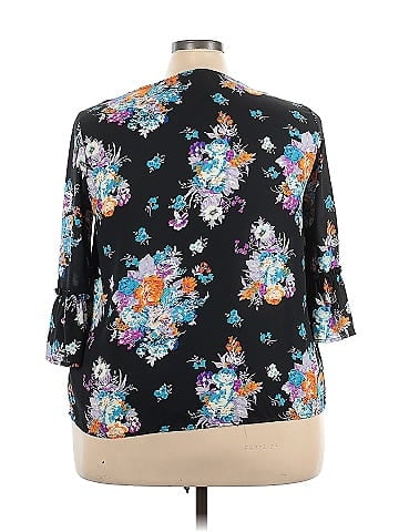 Peach Love 3/4 Sleeve Blouse (view 2)