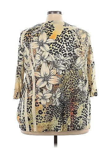 Liz & Me 3/4 Sleeve Blouse (view 2)
