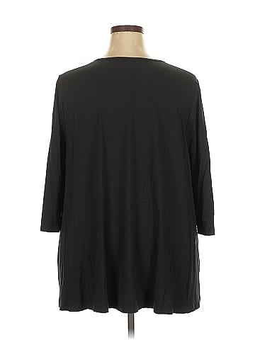 Jessica London 3/4 Sleeve Top (view 2)