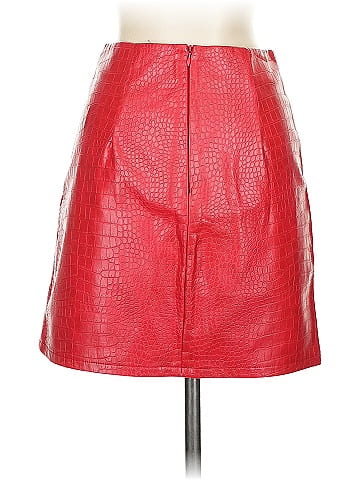 Vestique Faux Leather Skirt (view 2)