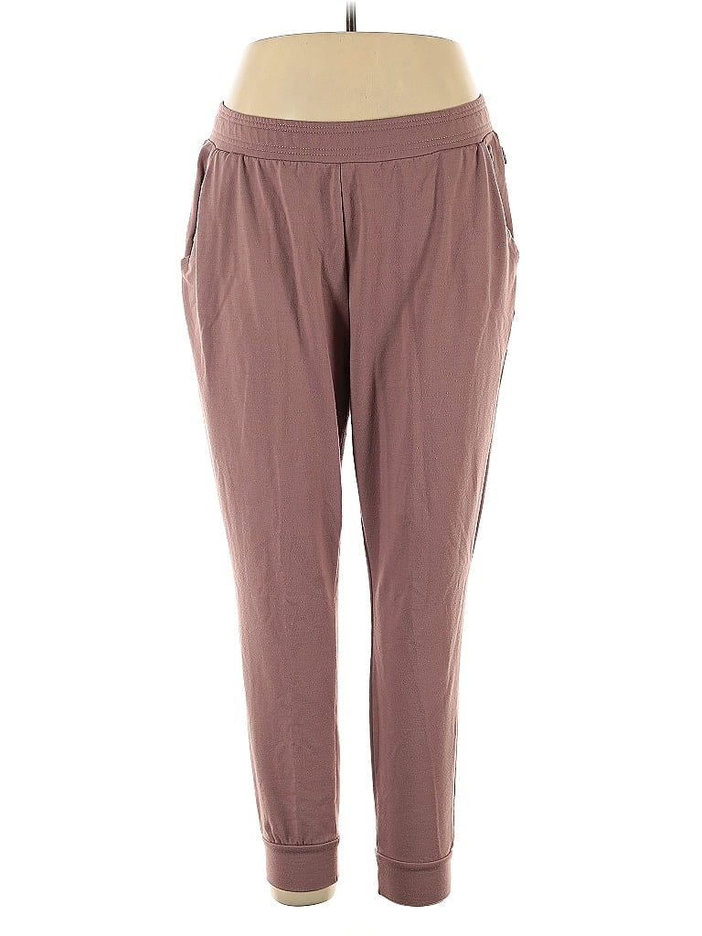 Pre-owned Eddie Bauer Casual Pants In Brown