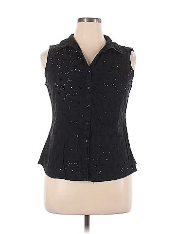 Zac & Rachel Sleeveless Button-Down Shirt (view 1)