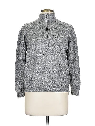 Hawthorne Silk Pullover Sweater (view 1)