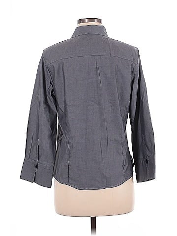 Foxcroft 3/4 Sleeve Button-Down Shirt (view 2)