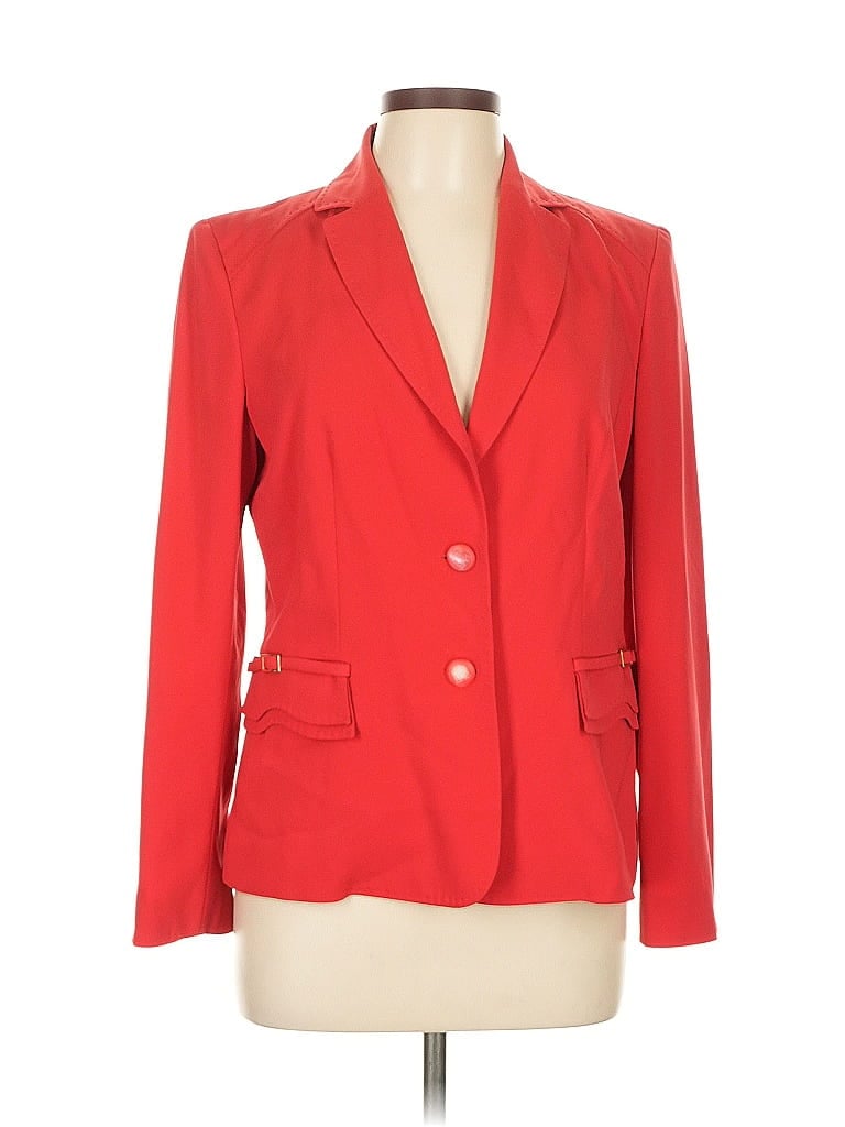 Click to view more detailed imagery on our partner's website Pre-owned Les Copains Blazer Jacket In Red