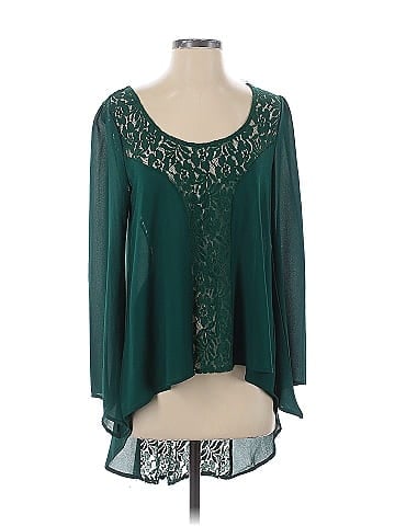 Akira Chicago Black Label Long Sleeve Blouse (view 1)