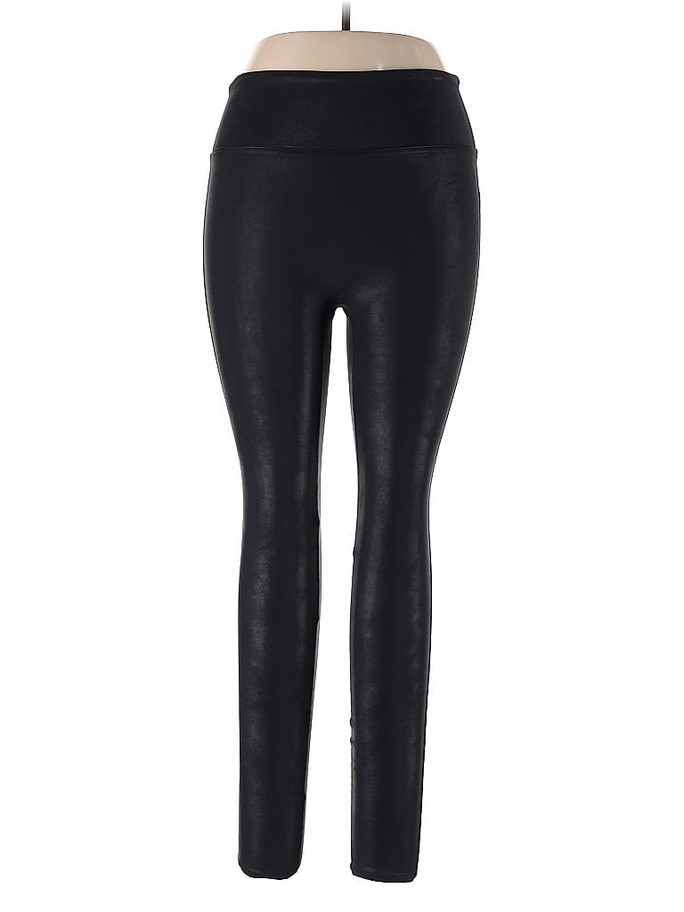 Pre-owned Spanx Active Pants In Black