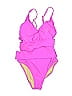 Old Navy Color Block Pink One Piece Swimsuit Size S - photo 1