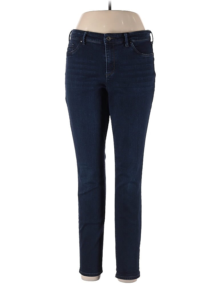 Pre-owned Jessica Simpson Jeans In Blue