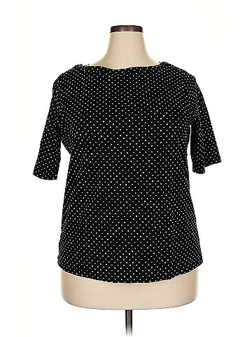 Jones New York Signature Short Sleeve Blouse (view 1)