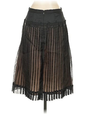 BCBGMAXAZRIA Runway Silk Skirt (view 2)