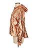 G by Giuliana Rancic 100% Nylon Metallic Gold Windbreaker Size 8 - photo 5