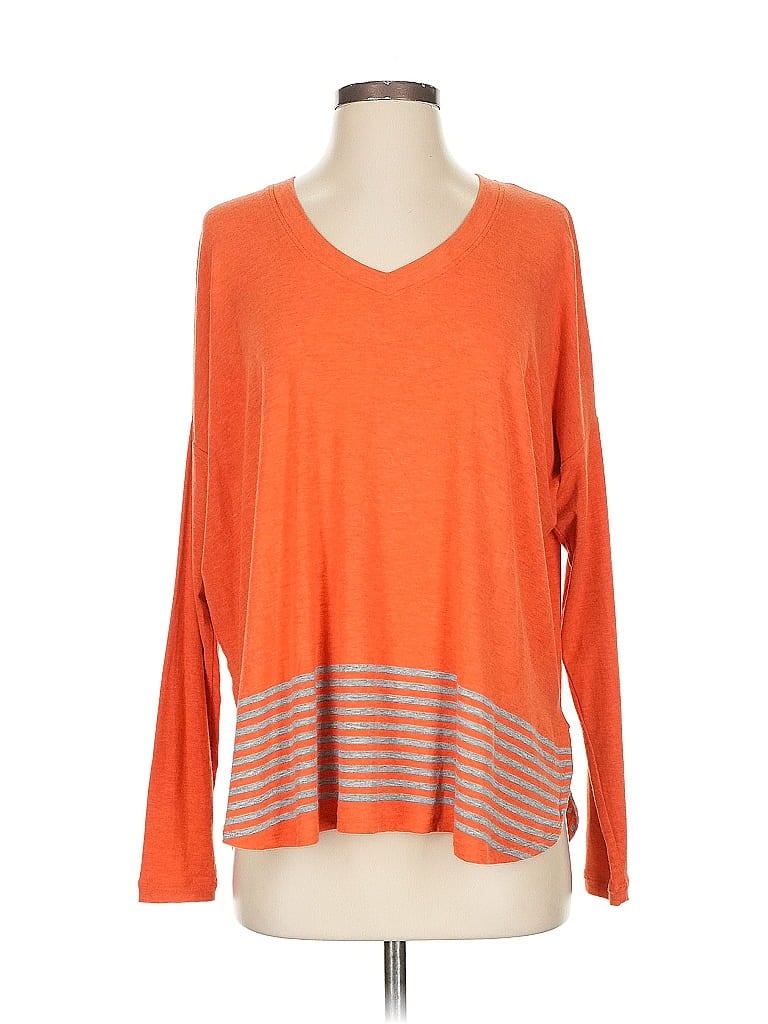 Pre-owned Cabi Pullover Sweater In Orange