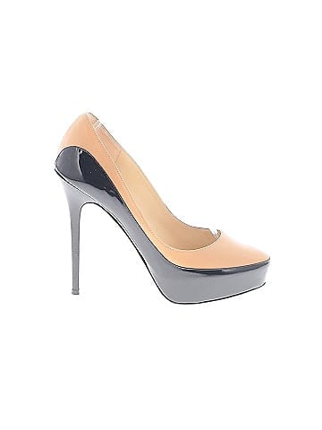 Jimmy Choo Sepia Two Toned Platform Heels (view 1)