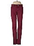 else Color Block Burgundy Jeans Size 25 waist - photo 1