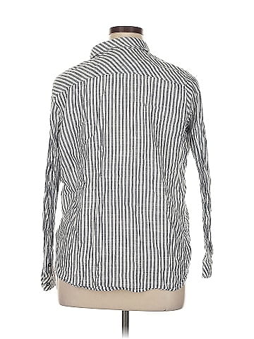 Natural Reflections Long Sleeve Button-Down Shirt (view 2)