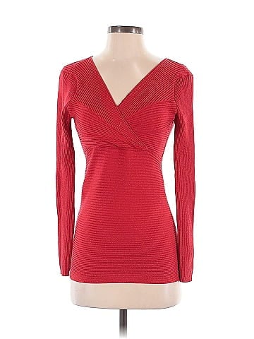 Boutique Essentials Long Sleeve Silk Top (view 1)