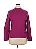 Pendleton Purple Silk Pullover Sweater Size XL - photo 1