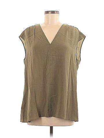 BOSS by HUGO BOSS Sleeveless Silk Top (view 1)