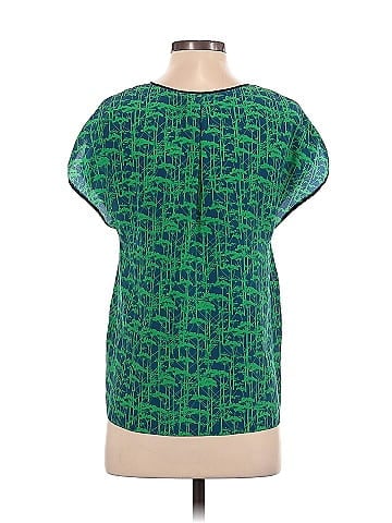 Jason Wu Short Sleeve Silk Top (view 2)