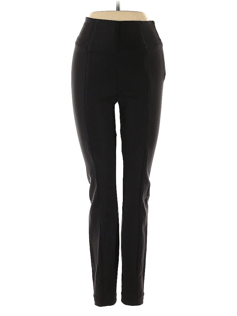 Pre-owned Good American Active Pants In Black